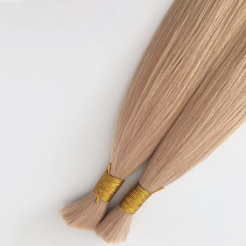 Hair bulk human hair blonde haie  bulk  remy hair YL302